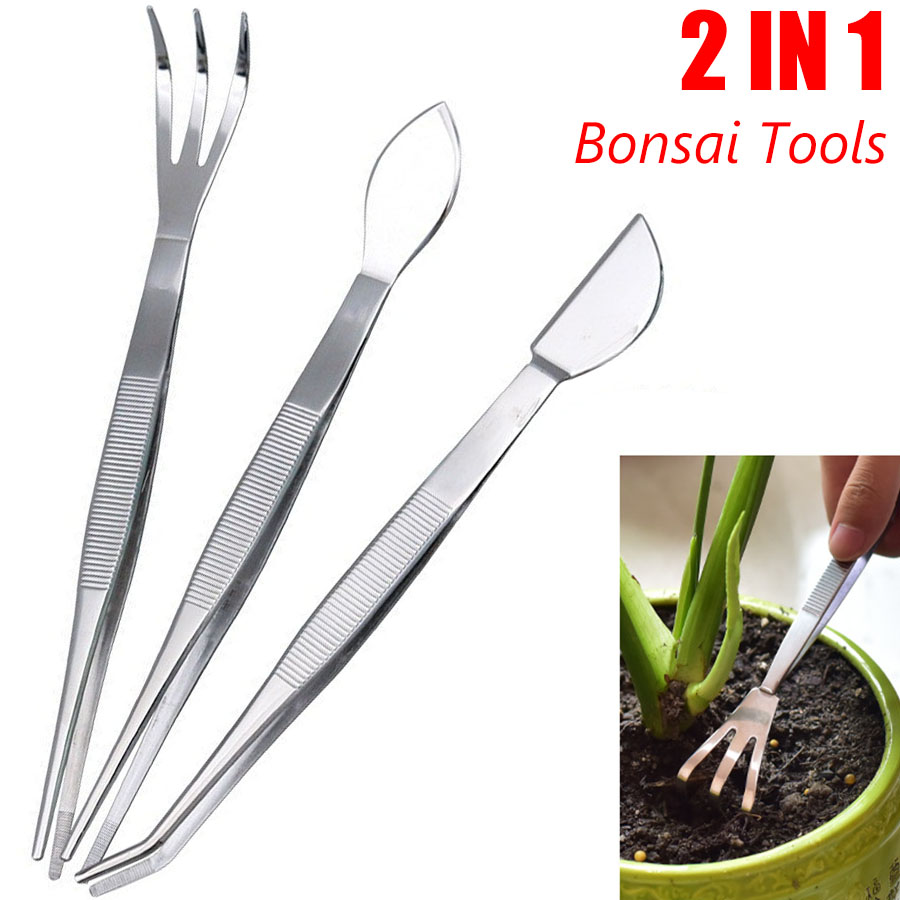 Bonsai Garden Rake - Ancinho de raiz profissional 2 em