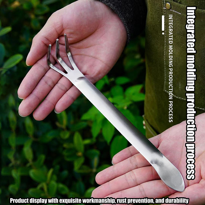 Bonsai Garden Rake - Rake raiz de aço inoxidável para