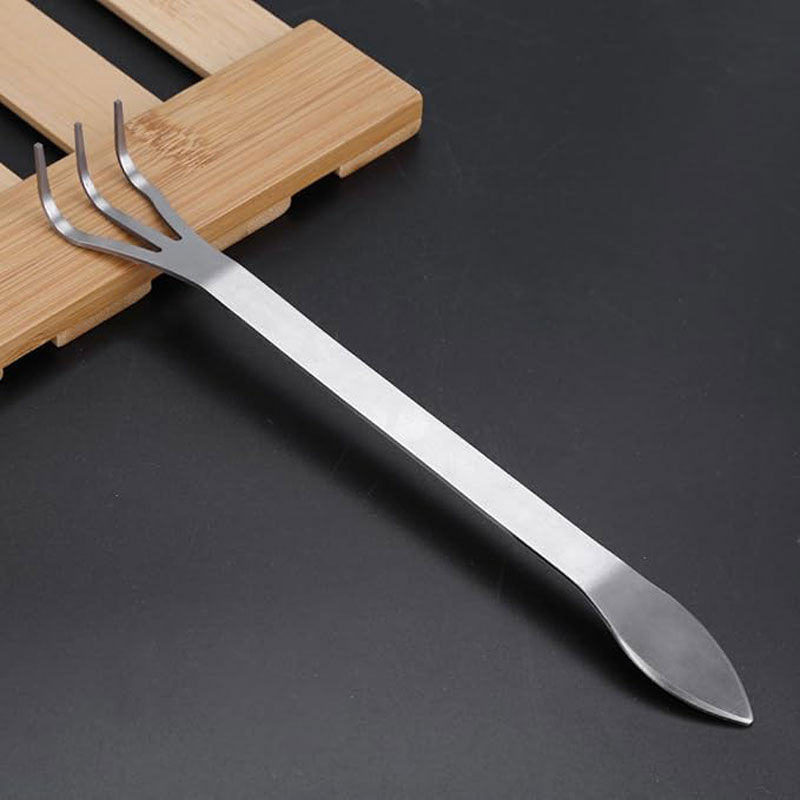 Raspador de raízes de aço inox - Bonsai Garden Rake avaliação e preço