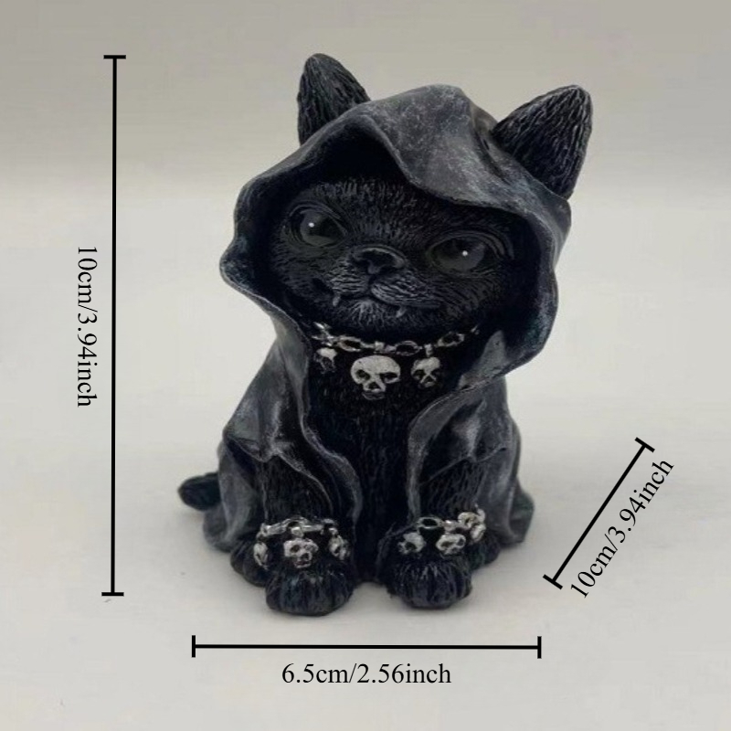 Halloween gato mágico resina a - Bonsai Garden Festival avaliação e preço