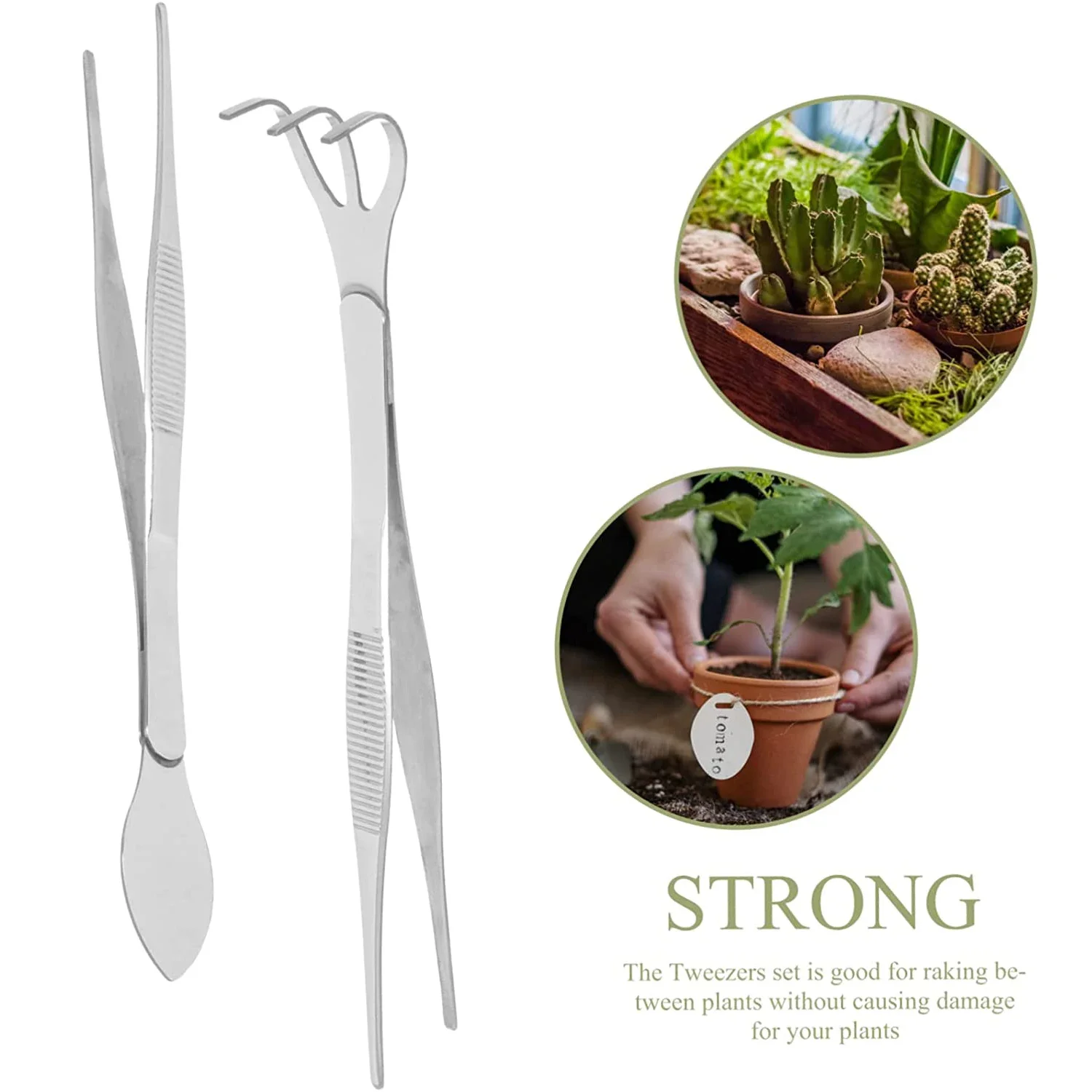 Ancinho de raiz de aço inoxidá - Bonsai Garden Rake avaliação e preço